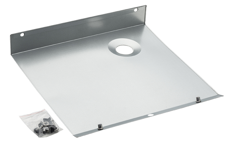 Heat shield f. tank firebox