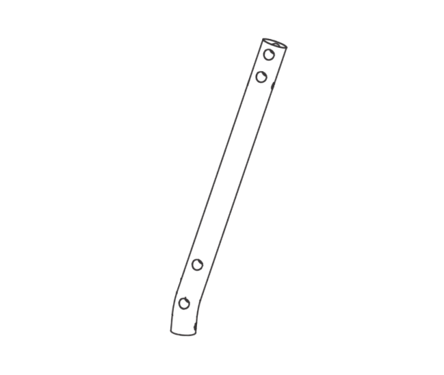 Left Leg Assembly, Front