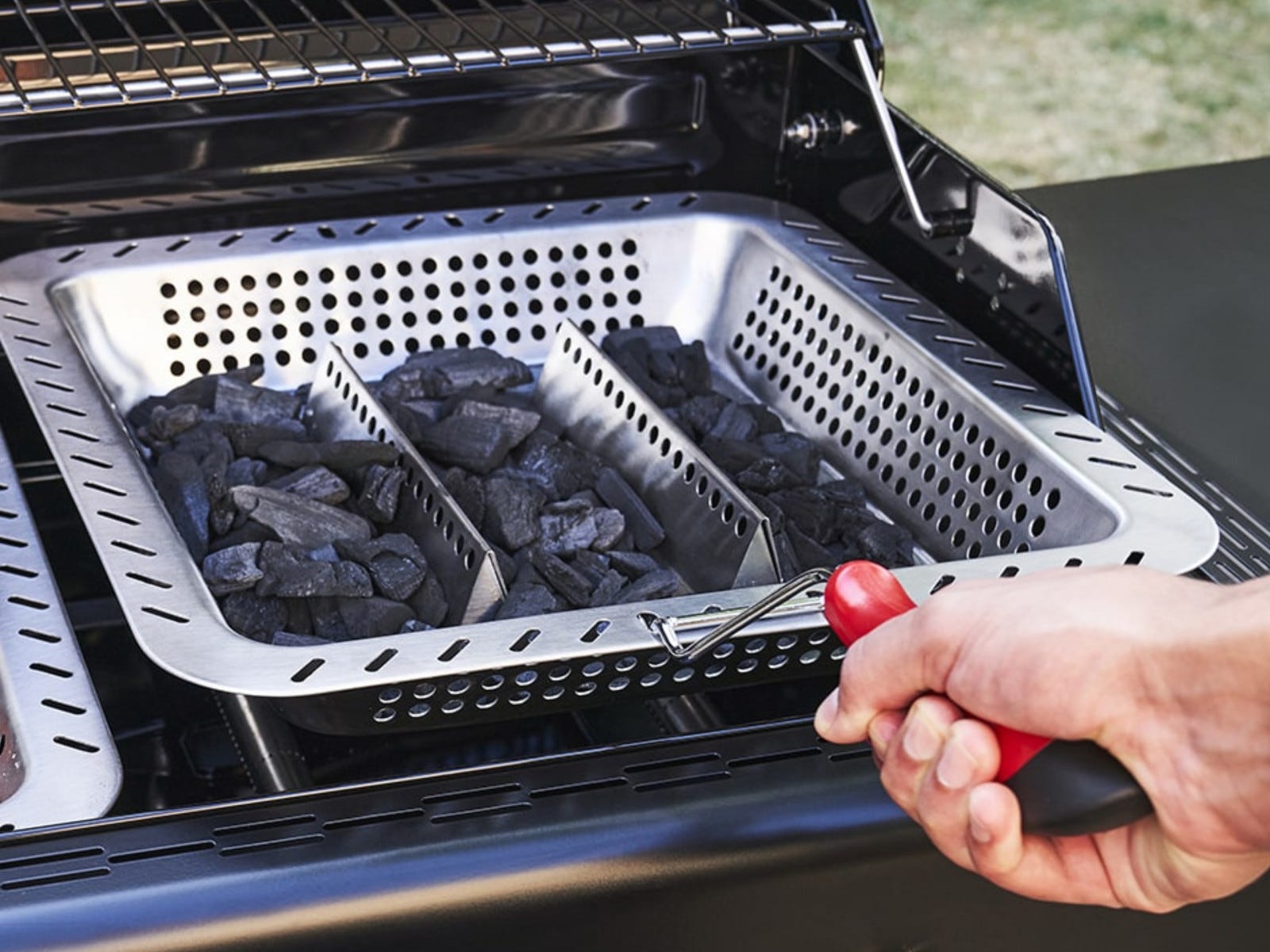 Patented Charcoal Tray